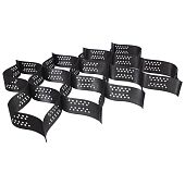 Георешетка объемная 10/30 210*210 мм, толщина 1,5 мм, высота 100 мм