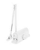 Дверной доводчик для двери морозостойкий до 100 кг Белый