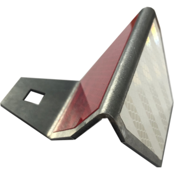 Катафот дорожный маяк фонарь сигнальный КД5 - металл 3 мм