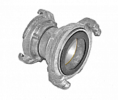 Пожарная головка гайка переходная ГП-65х80 алюминий для пожарного рукава